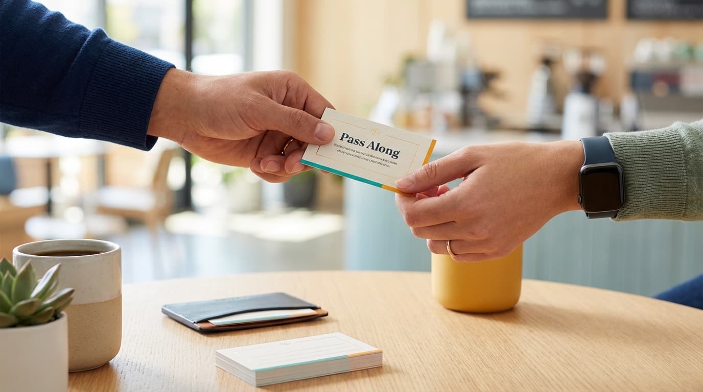 Pass Along Cards: Mastering the Art of Card Etiquette with Pizzazz