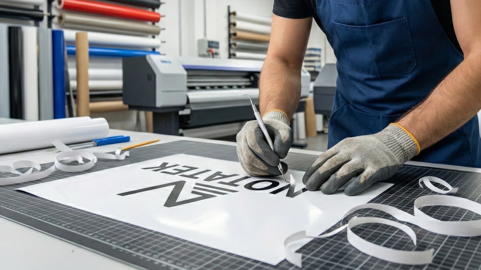 Cut Vinyl Stickers project 1